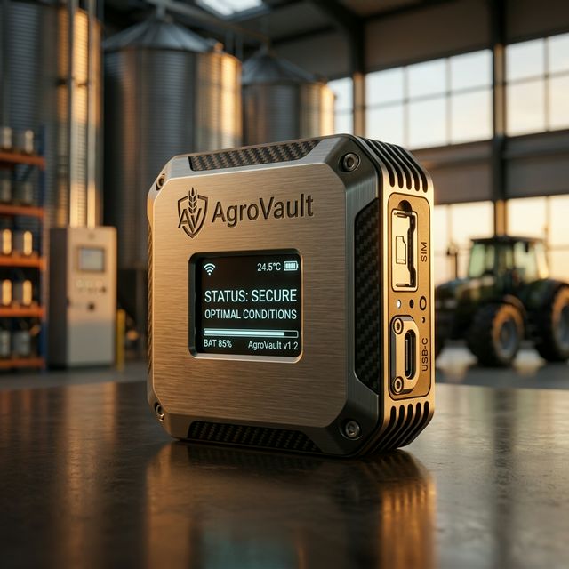 AgroVault Sentinel IoT Device - Hero View